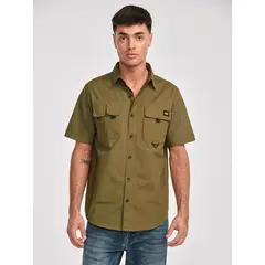 CAT - Camisa Manga Corta Hombre Utility S/S Shirt Verde