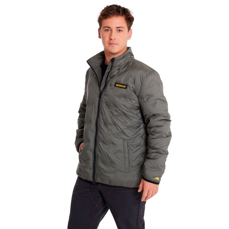 CAT - Chaqueta Hombre Bonded Medium Weight InsulatedGris CAT.