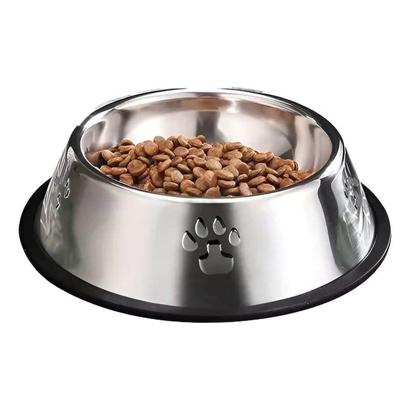 GENERICO - Comedero Perro Platos Para Perros Gatos Mascotas 22cm