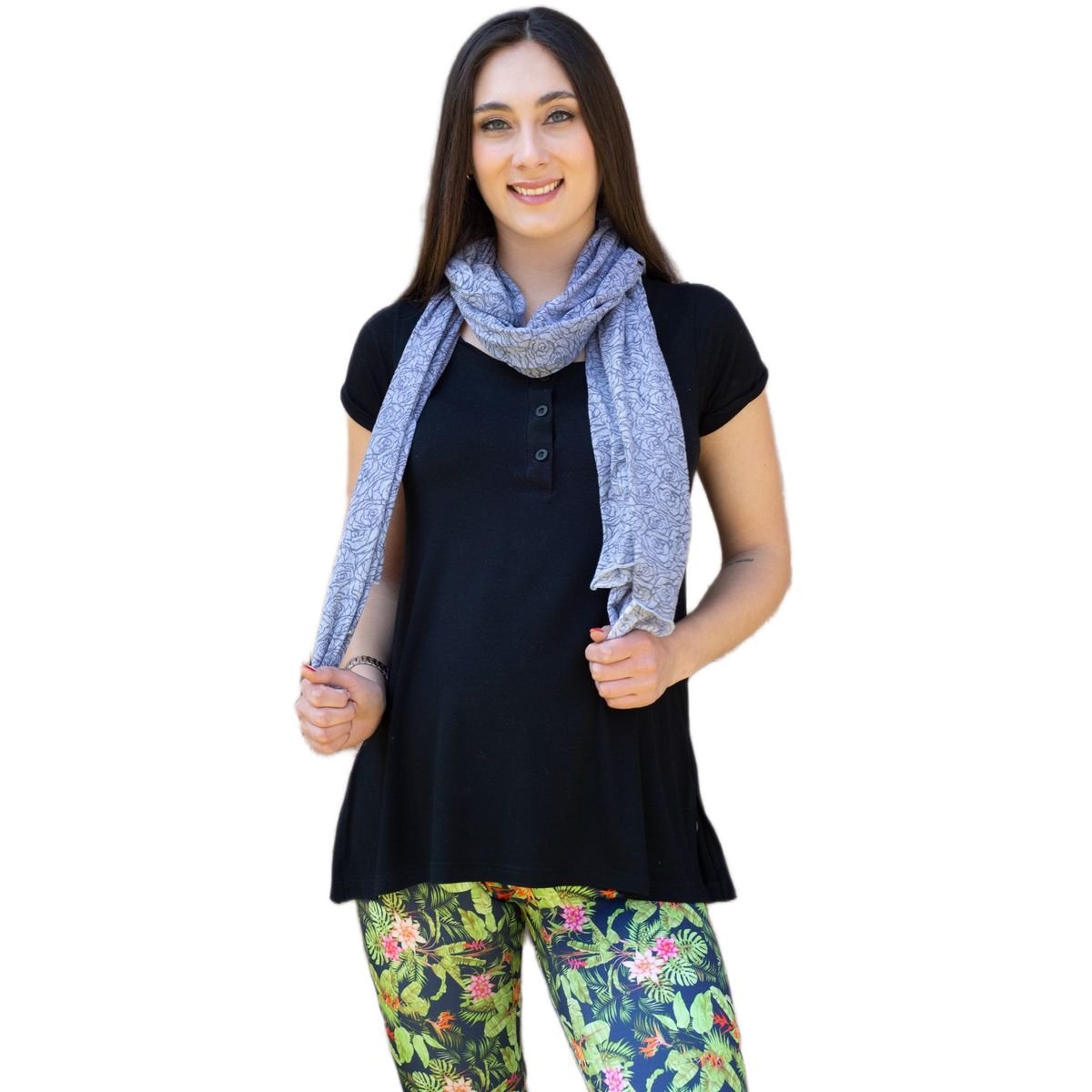 MADREMIA - Pañuelo de la lactancia Denim Madremia