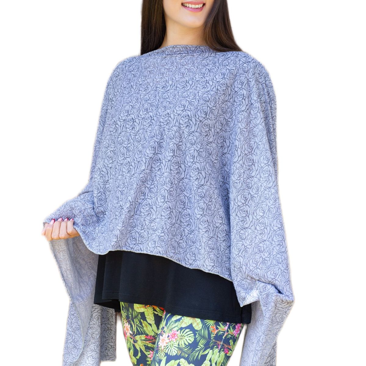 MADREMIA - Pañuelo de la lactancia Denim Madremia