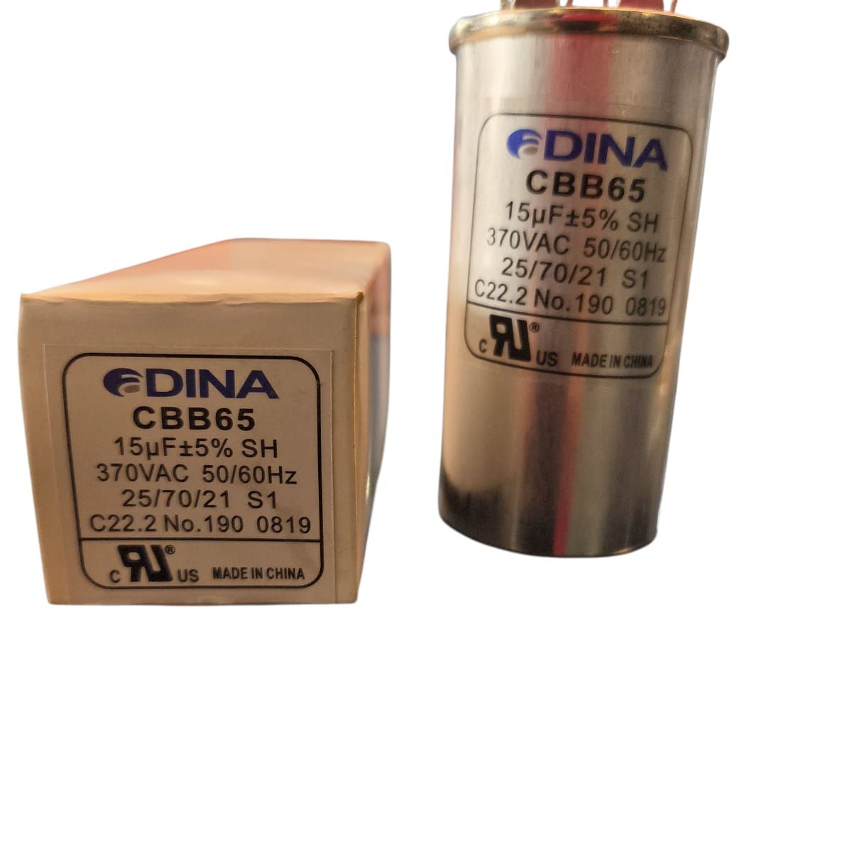 GENERICO - CAPACITOR para compresor 15UF 370V