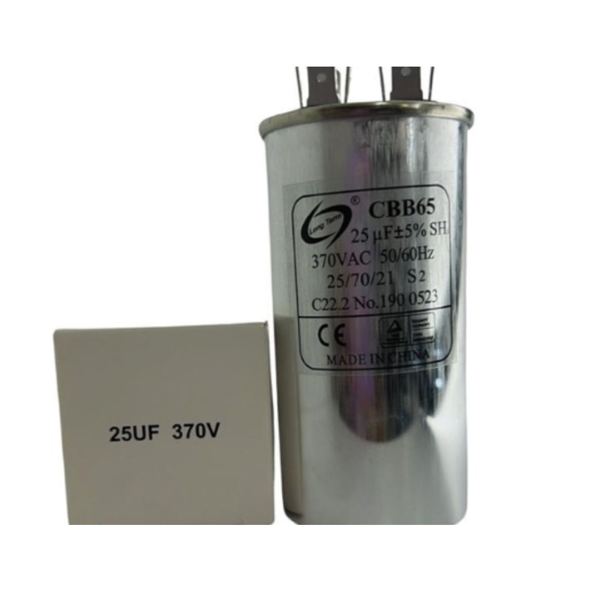 GENERICO - CAPACITOR para compresor 25UF 370V