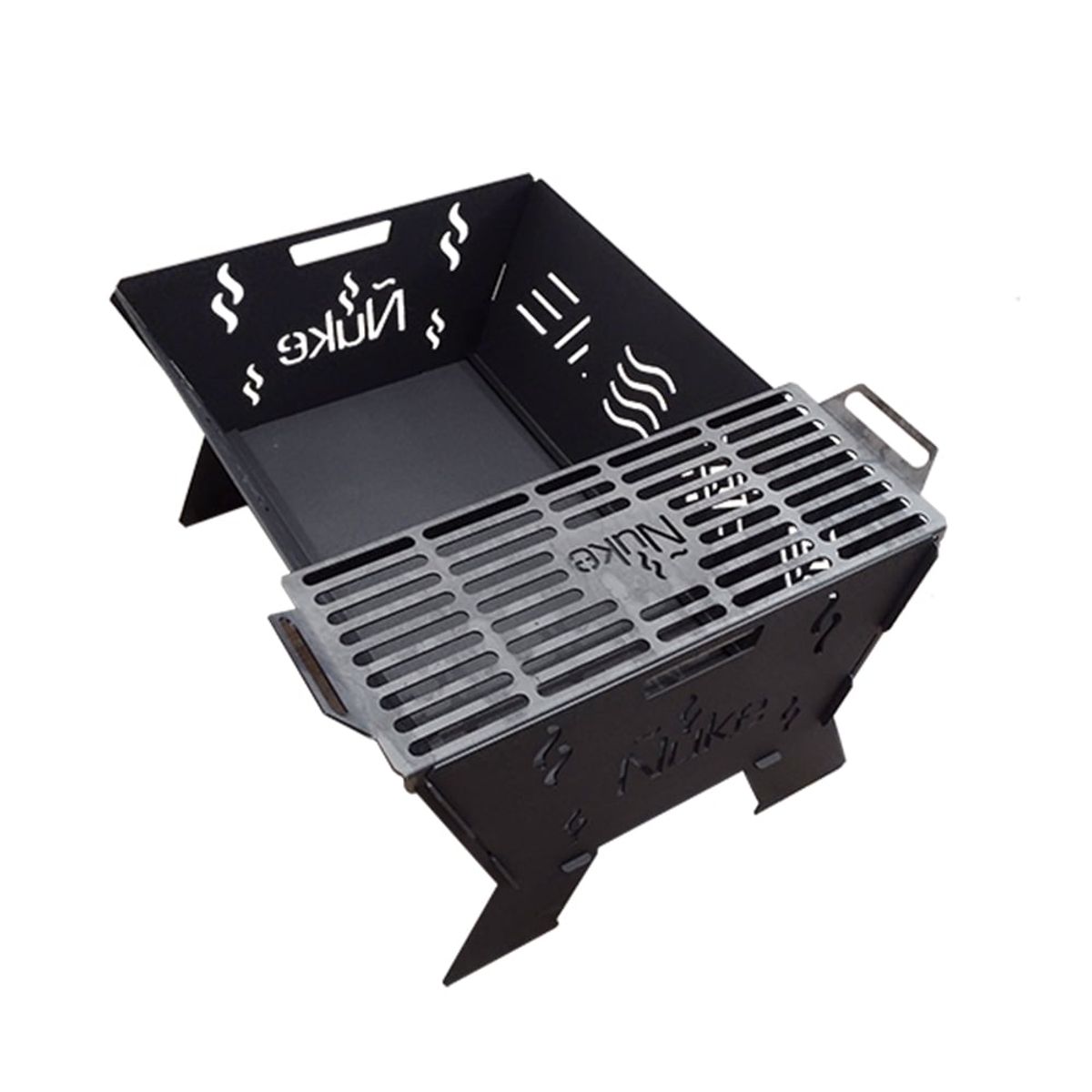 ÑUKE - Fogón Huapi 70 Ñuke, Incluye dos Parrillas - Fire Chile