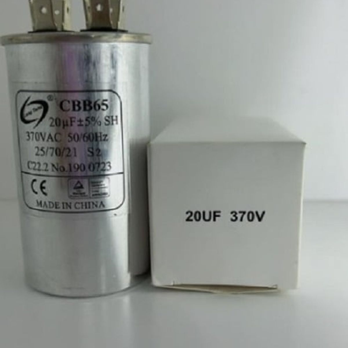 GENERICO - CAPACITOR para compresor 20UF 370V