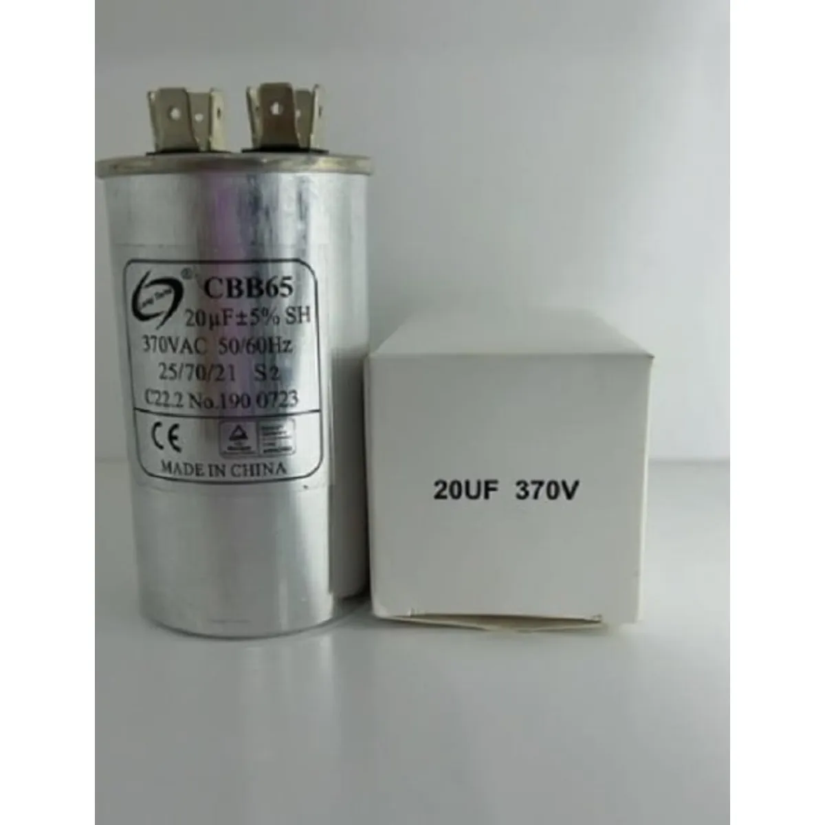 GENERICO - CAPACITOR para compresor 20UF 370V