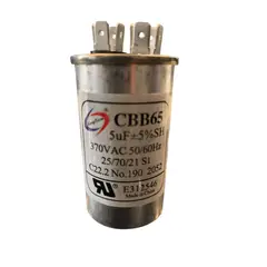 GENERICO - CAPACITOR para compresor 5UF 370V