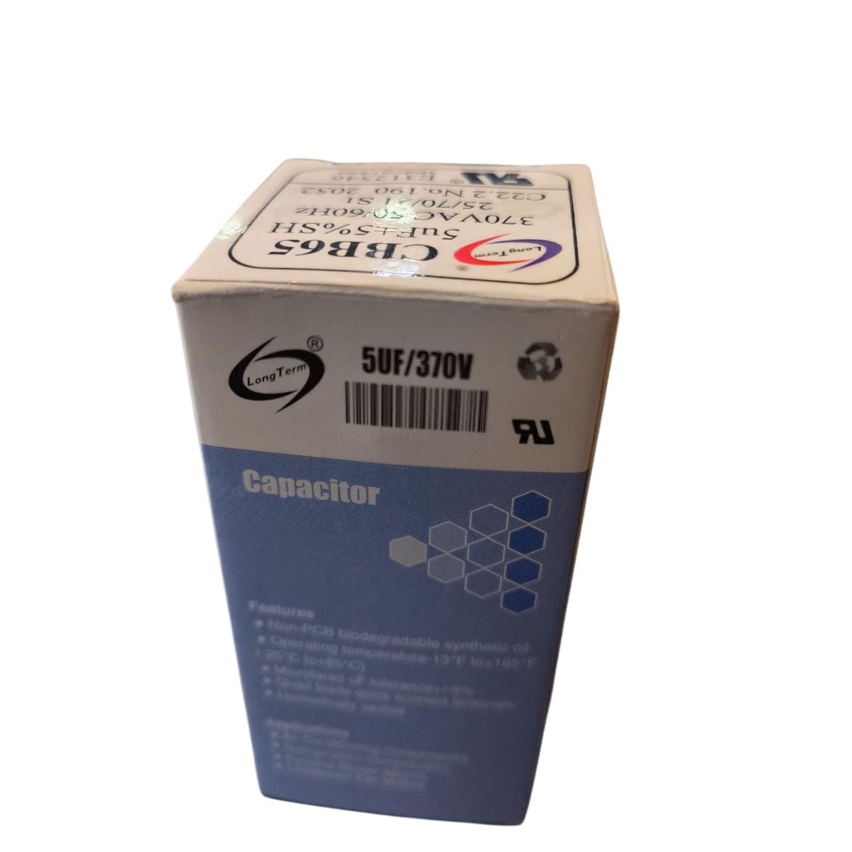 GENERICO - CAPACITOR para compresor 5UF 370V