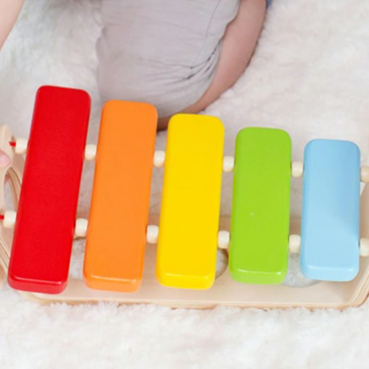 KIDSCOOL - Metalófono De Madera Montessori