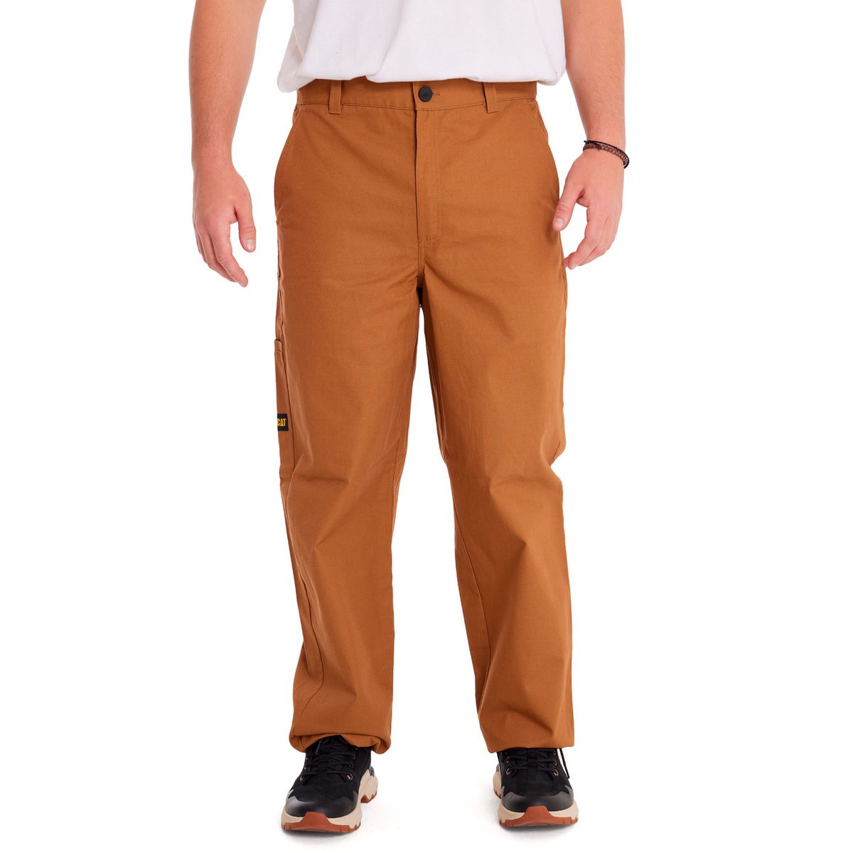 CAT - Pantalón Hombre Relaxed Twill Utility Pant Café CAT