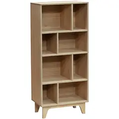 MOBIKIT - Librero Maxi Domino Carvalo