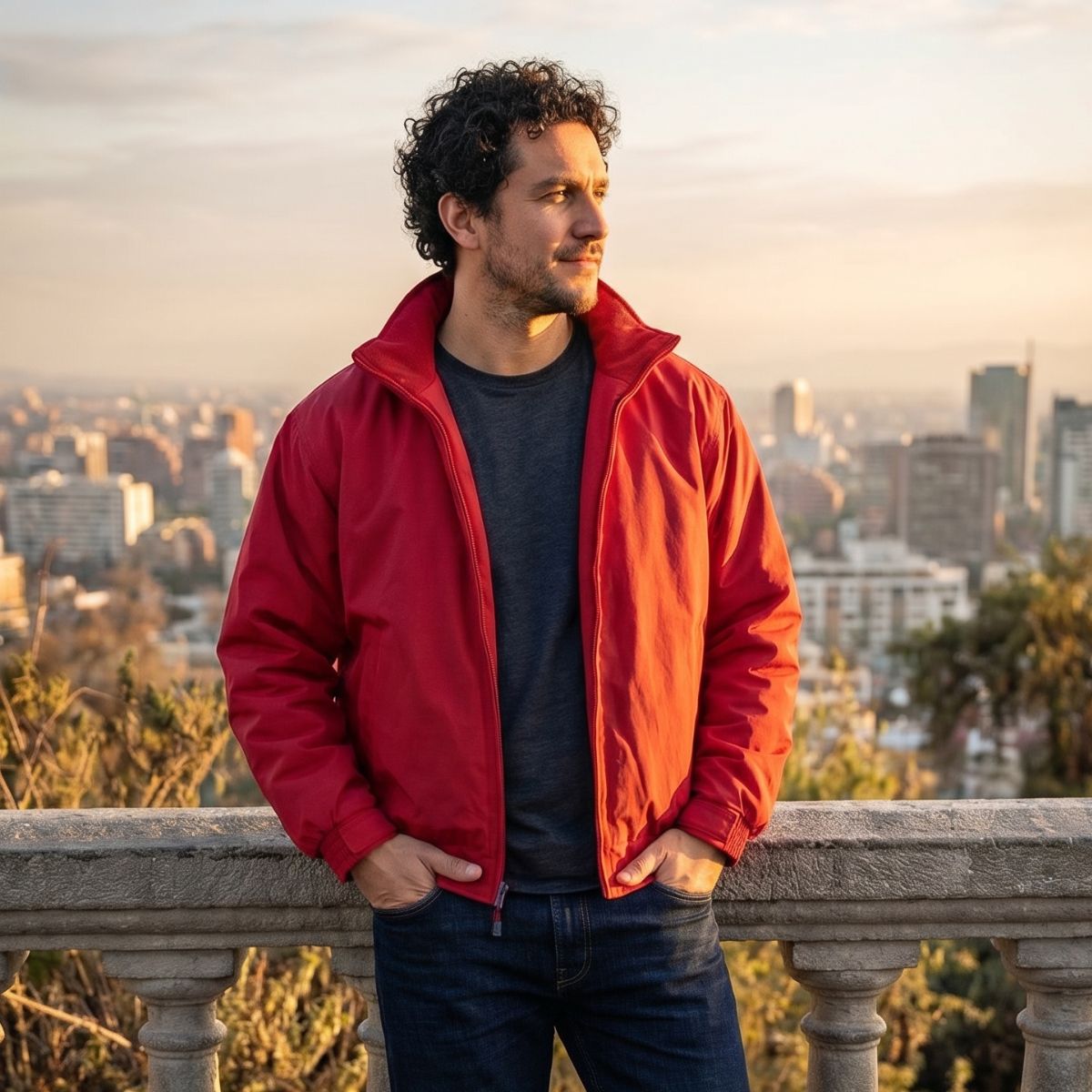 T-WORLD - Casaca Térmica Pionner Impermeable Hombre
