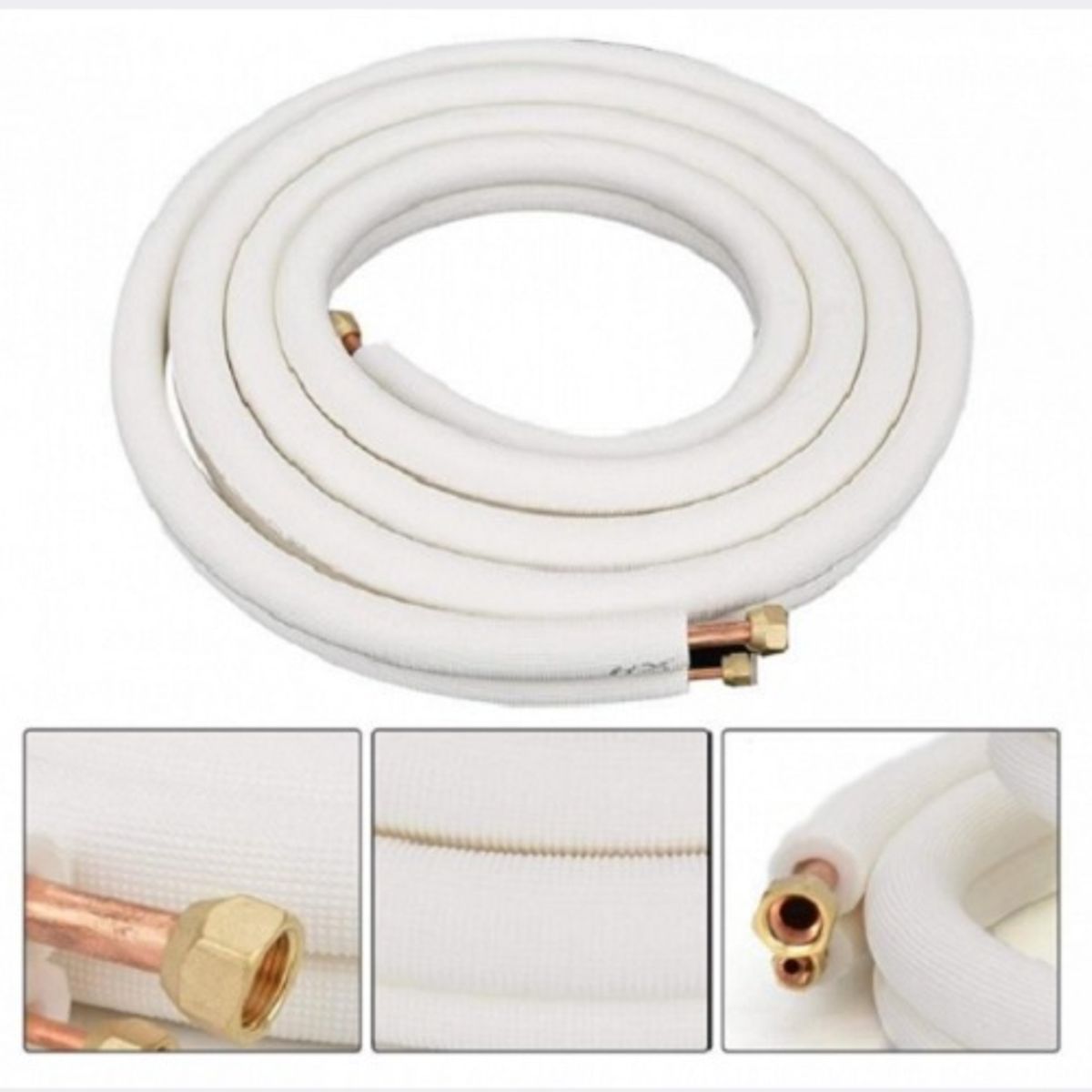 GENERICO - KIT DE TUBERÍAS 1/4" x 3/8"  5MT para aire acondicionado