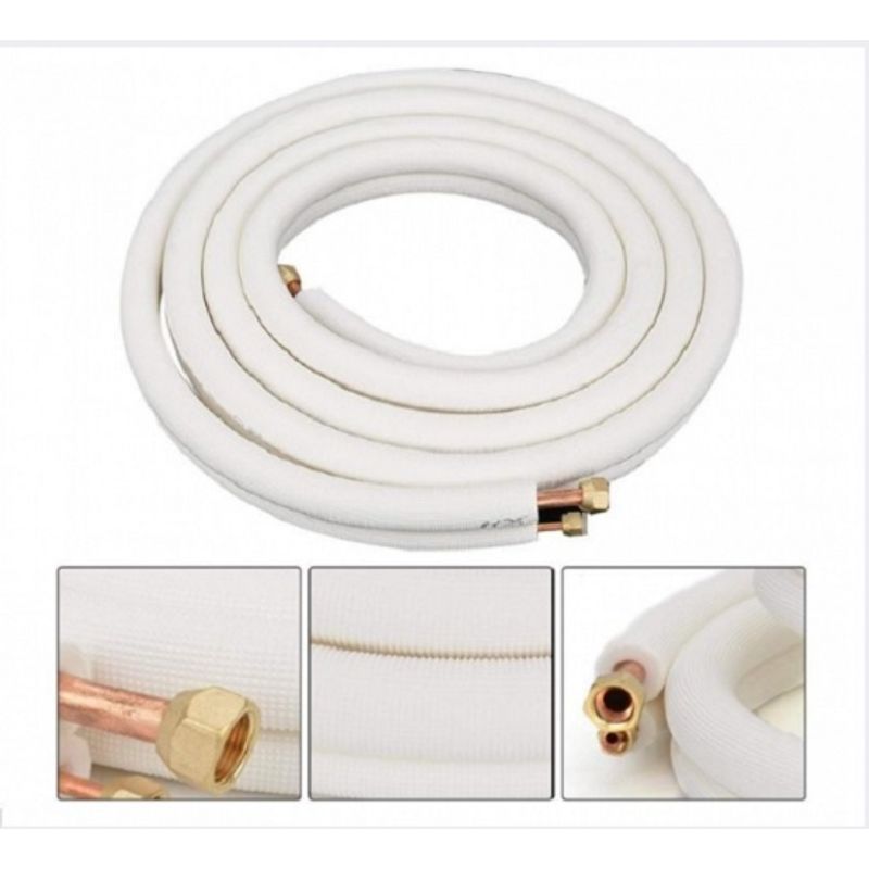 GENERICO - KIT DE TUBERÍAS 1/4" x 3/8"  5MT para aire acondicionado