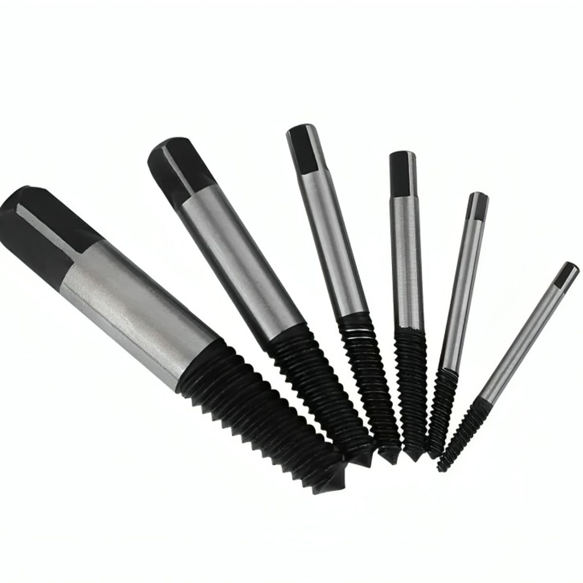 OEM - Juego Set Brocas Extractor De Tornillos Colas Chancho 6pcs