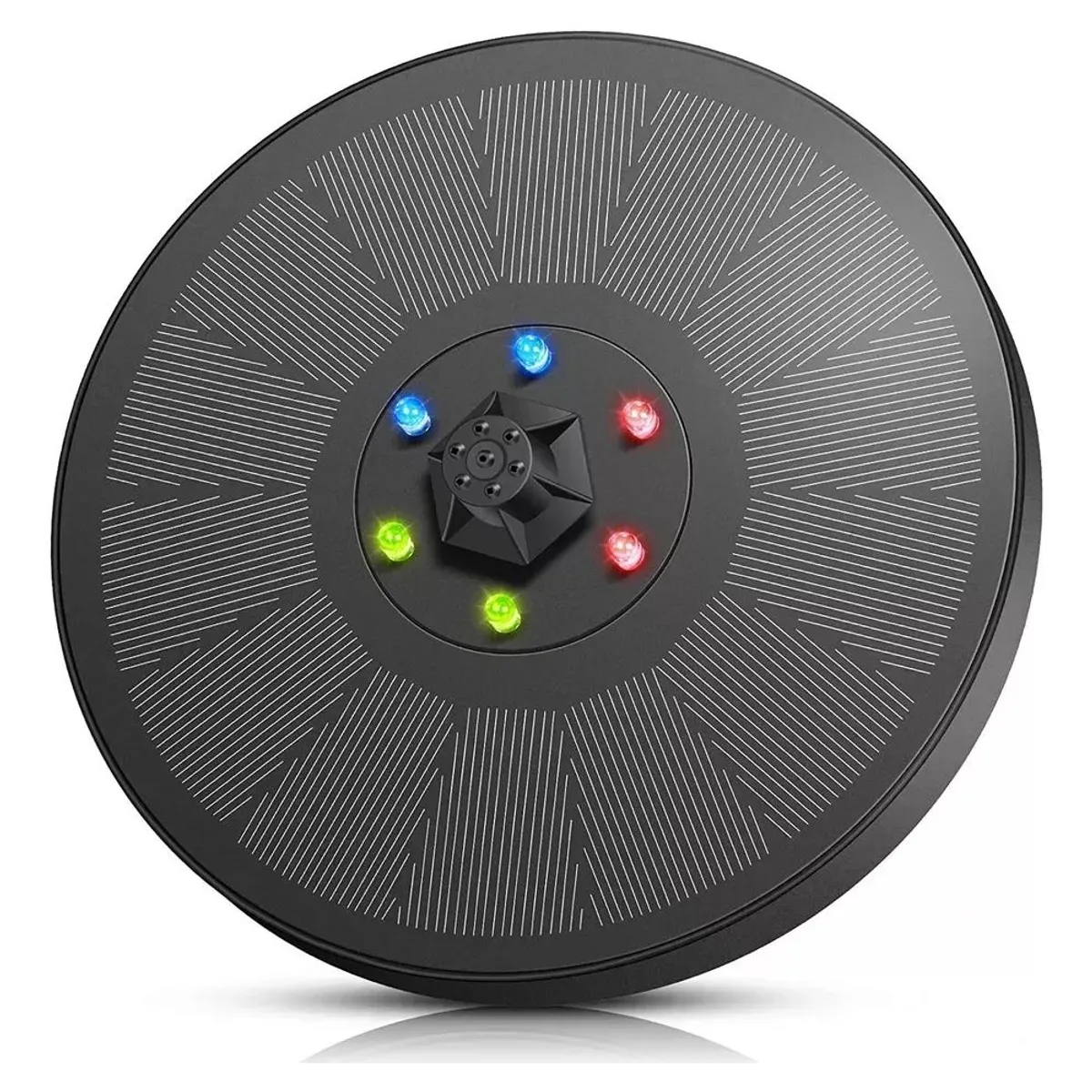 SHOP EHOME BAG - Fuente Bomba De Agua Solar Flotante Piscina 4 Boquillas