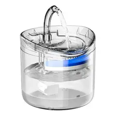 GENERICO - Fuente Para Gato Bebedero Para Mascotas Transparente