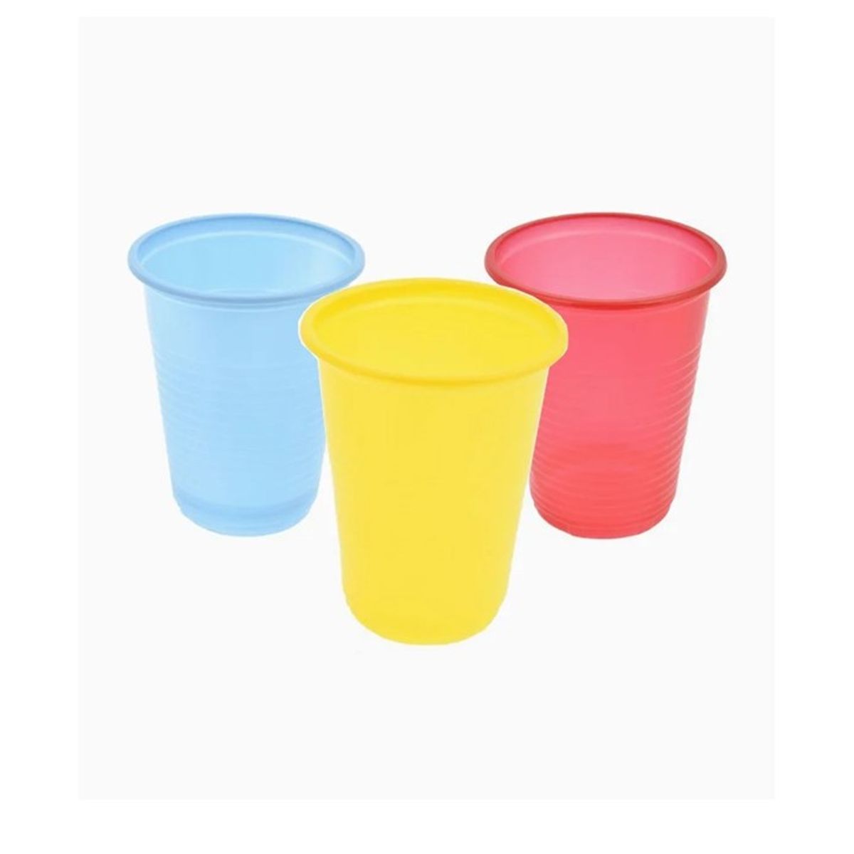 GENERICO - Vasos de Plástico 200ml Surtidos 7x9x45cm
