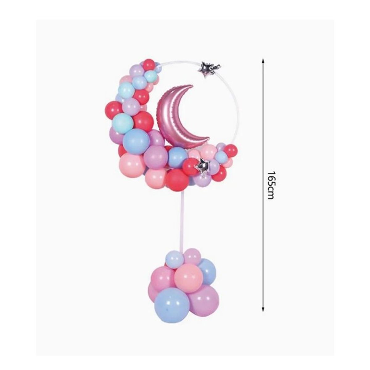 GENERICO - Base de Globos Surtidos 165cm