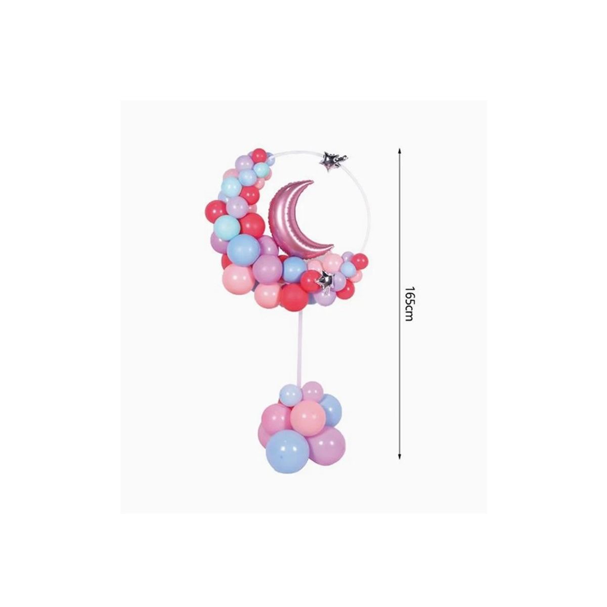 GENERICO - Base de Globos Surtidos 165cm