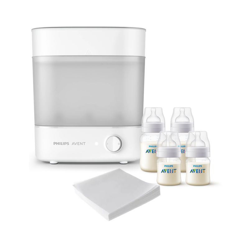 AVENT - Esterilizador Advanced + 2 set de mamaderas 260 y 125ml