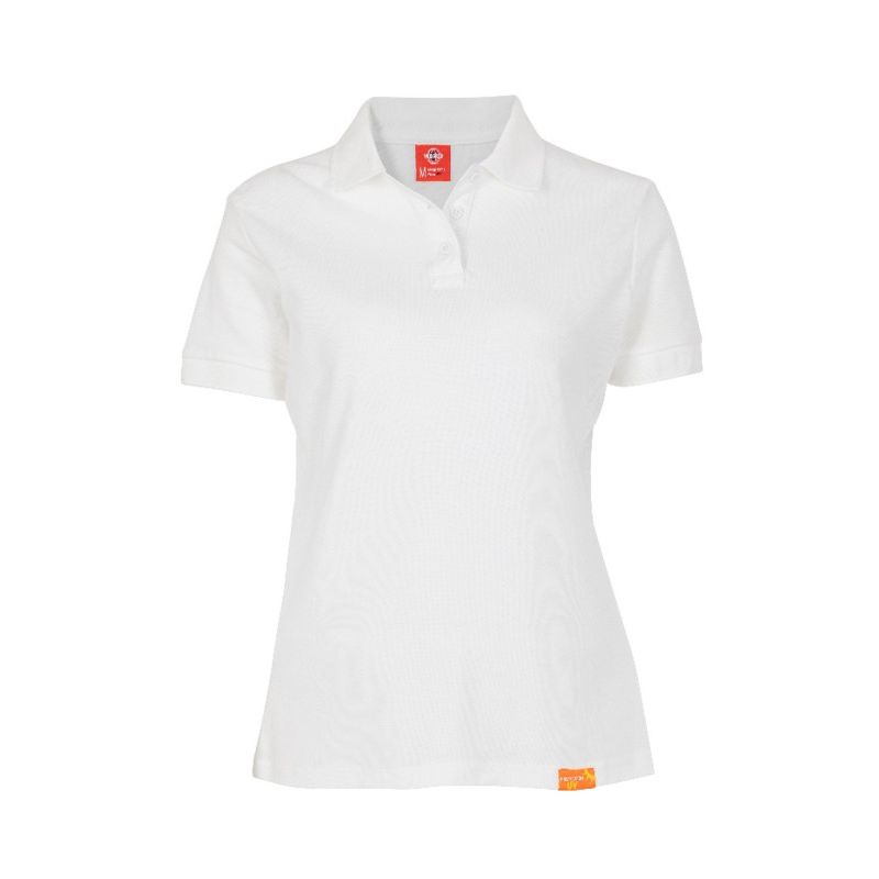 T-WORLD - Polera Polo 60% Algodón Manga Corta Mujer_.