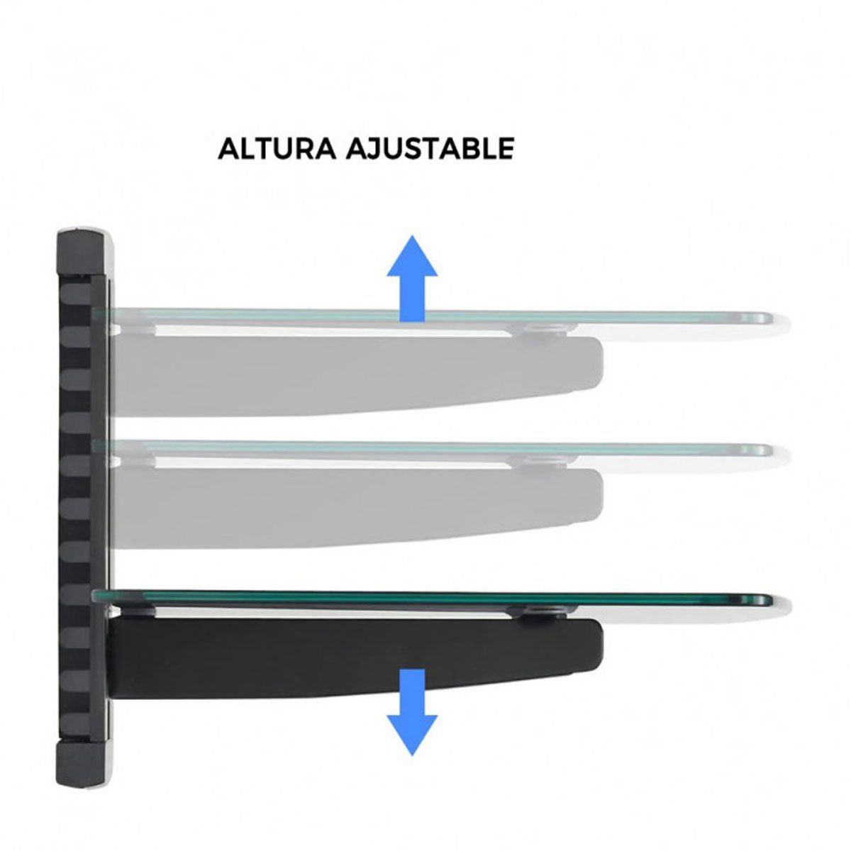 DINON - SOPORTE DE VIDRIO PARA BLU-RAY DVD DECO