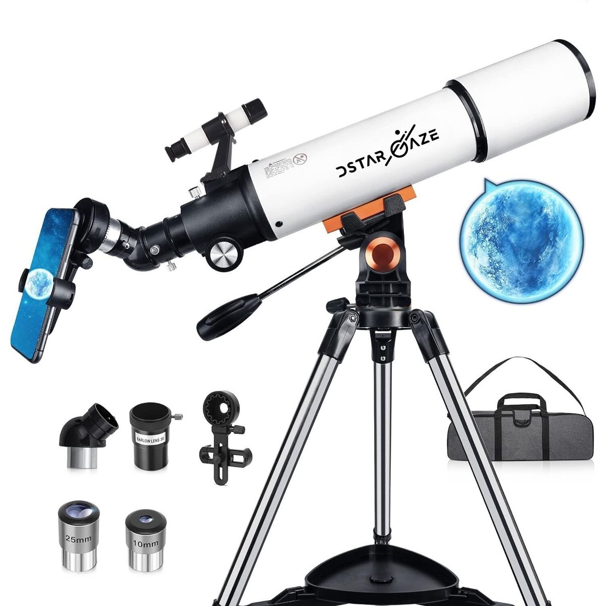NOVYSTOR - Telescopio Astronómico Profesional Monocular 50070m