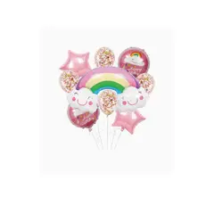 GENERICO - Set de Globos Arcoiris