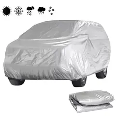 GENERICO - Carpa Funda Cubre Auto Impermeable XL 490cm x 530cm