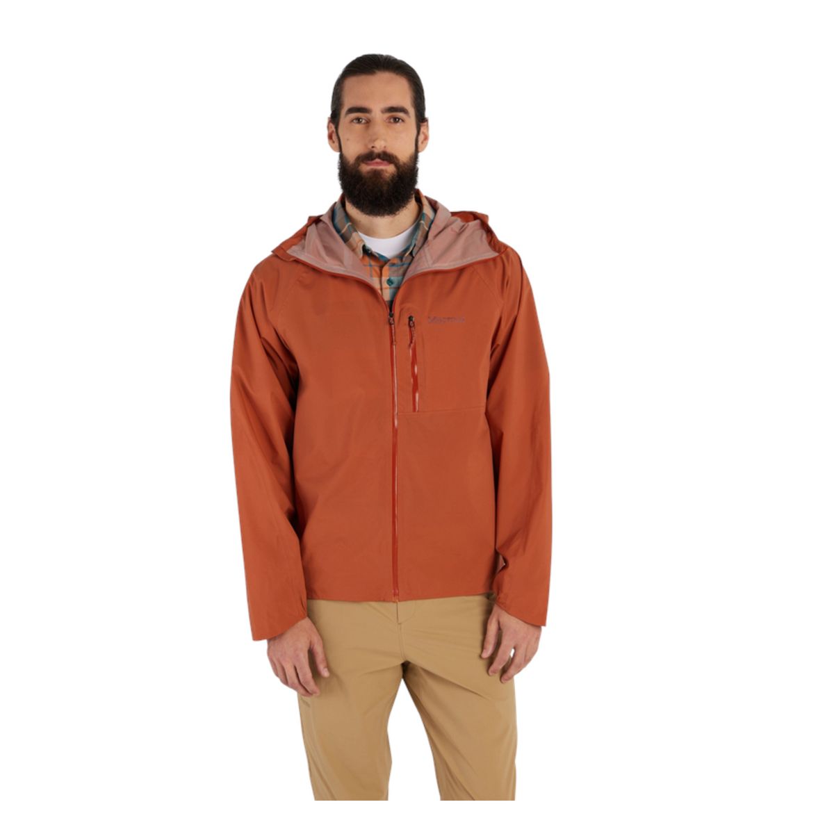 MARMOT - Chaqueta Hombre Impermeable Superalloy Naranja Marmot