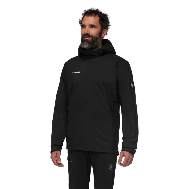 MAMMUT - Chaqueta Alto Hs Hooded Hombre Negro