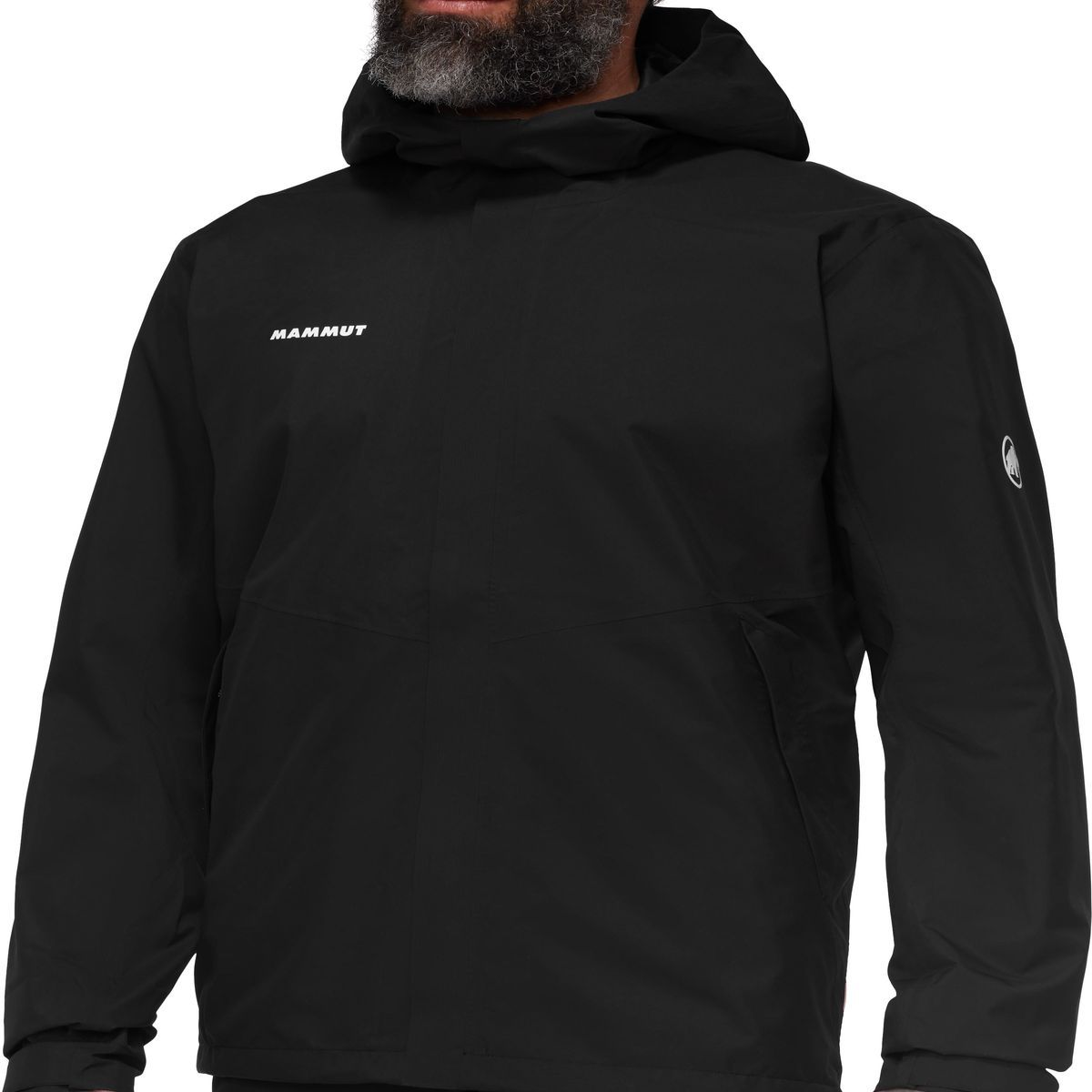 MAMMUT - Chaqueta Alto Hs Hooded Hombre Negro