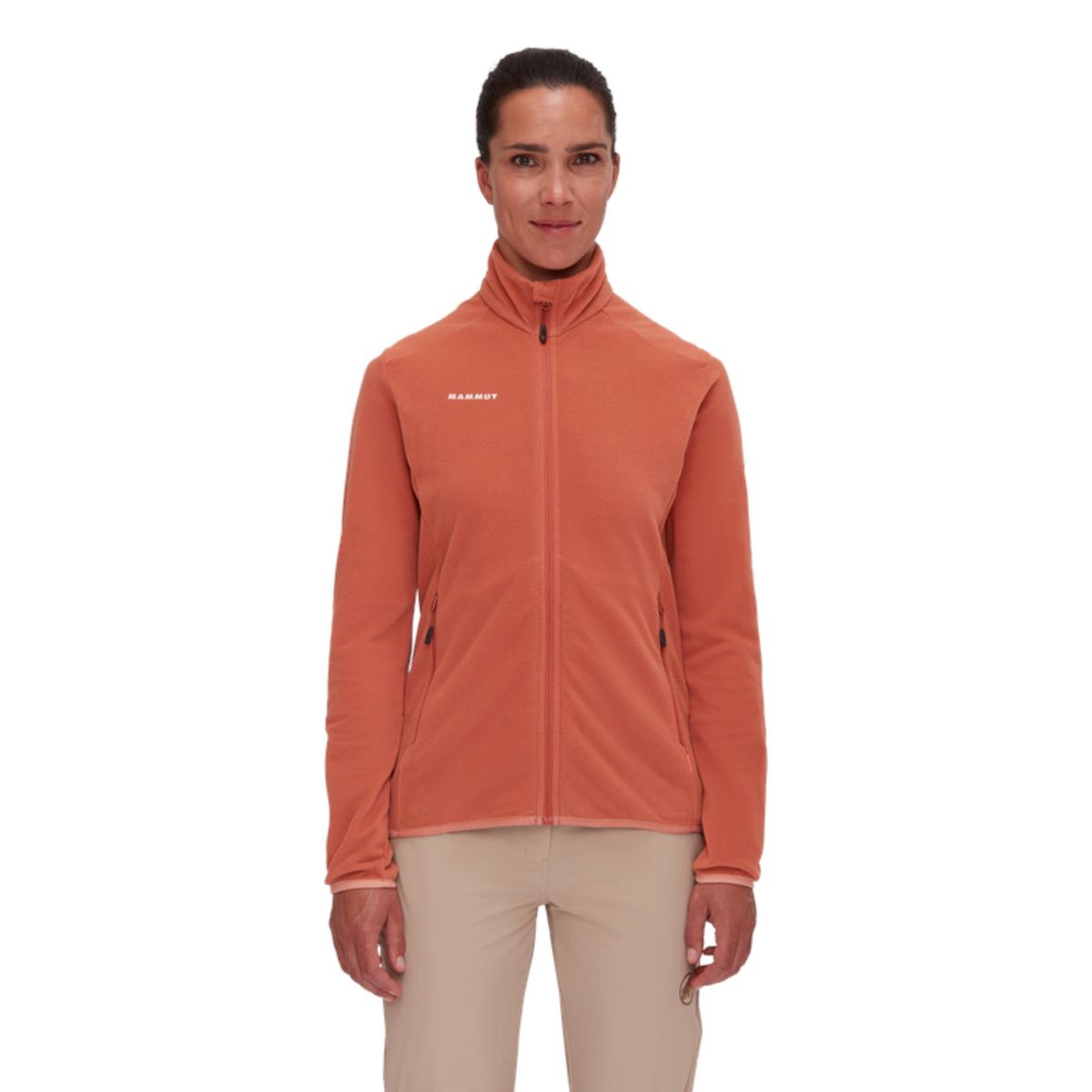 MAMMUT - Polar Mujer Mammut Innominata Light Ml Jacket Naranja