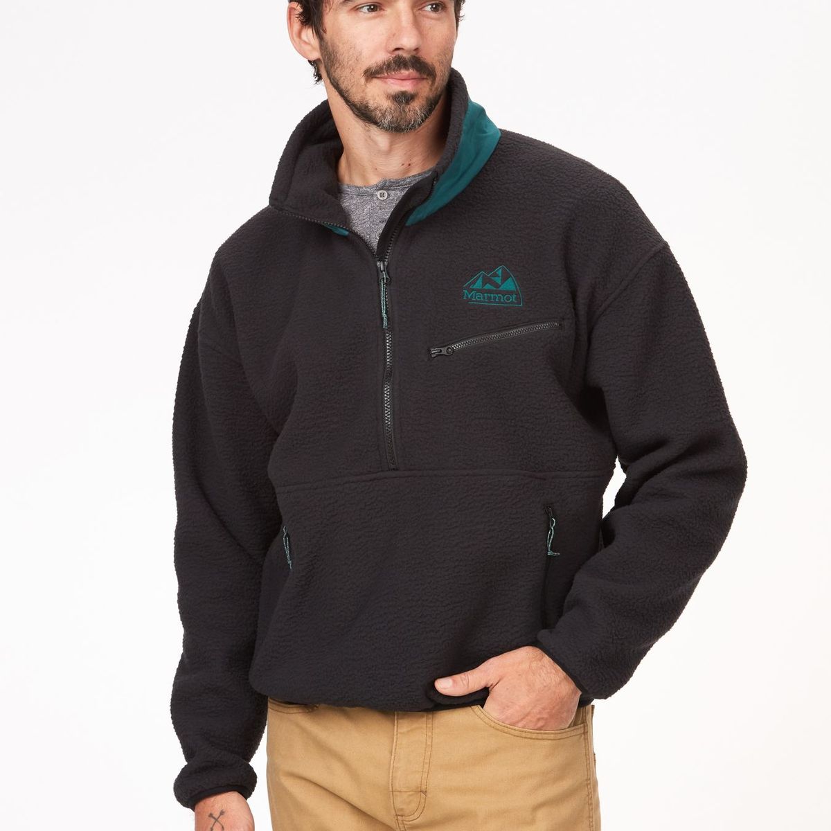 MARMOT - Polar 94 ECO Recycled Fleece Hombre Negro