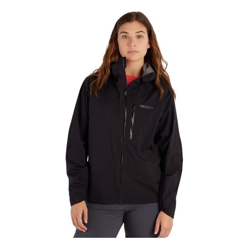 MARMOT - Chaqueta Mujer Impermeable Superalloy Negro Marmot