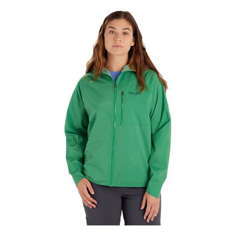 MARMOT - Chaqueta Mujer Impermeable Superalloy Verde Marmot