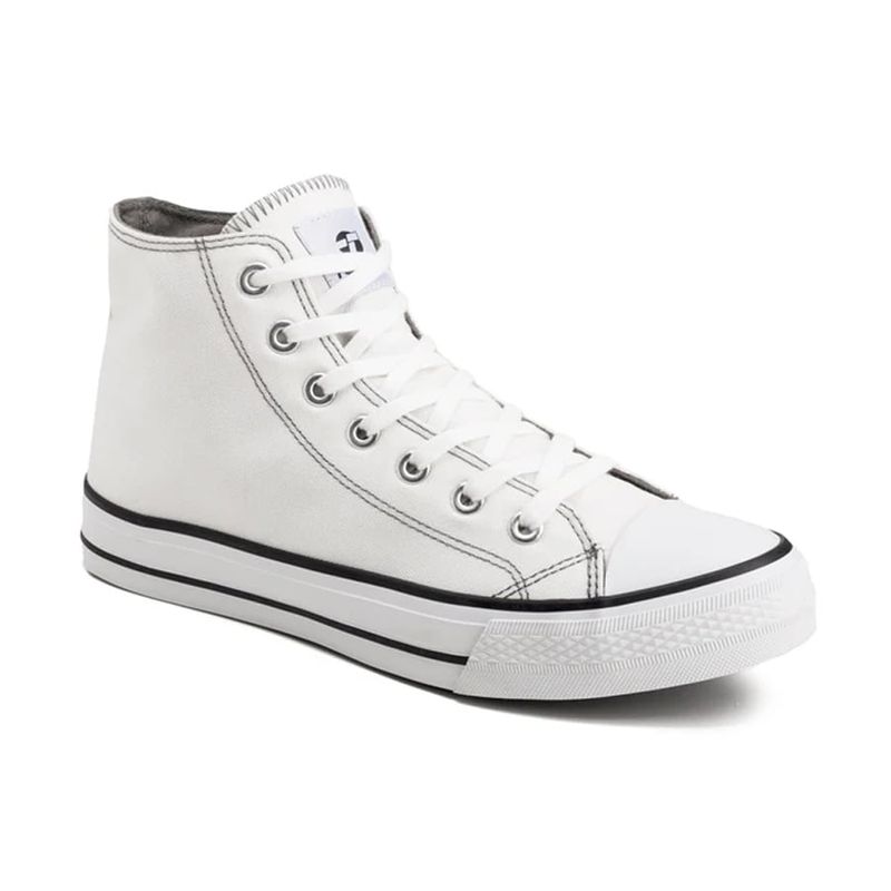 TOPPER - Zapatilla Rail-Hi Unisex Blanco Canvas Topper