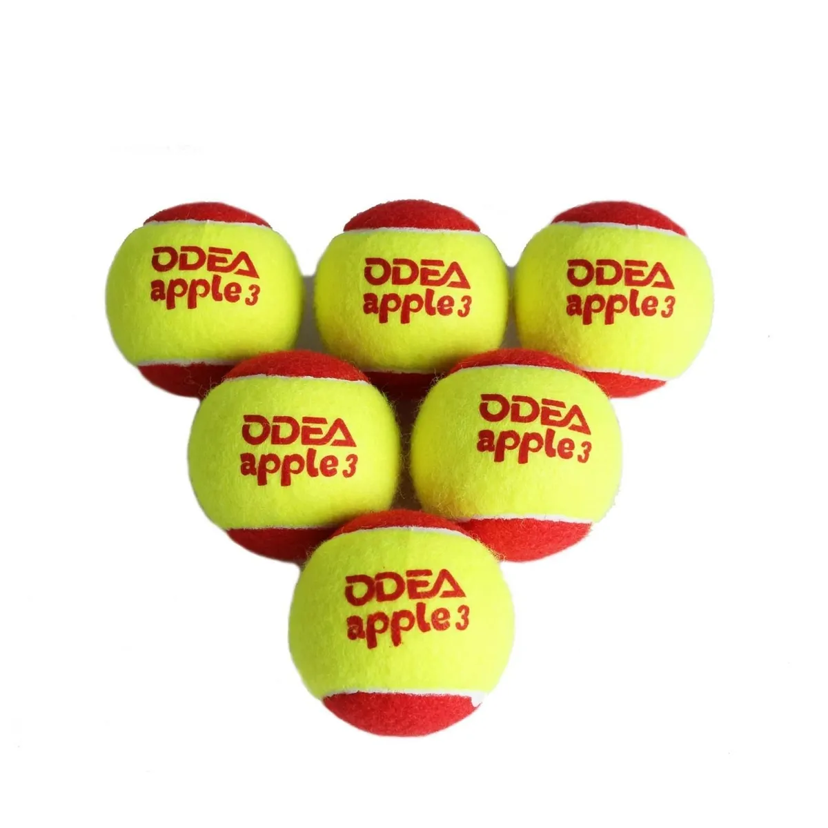 GENERICO - Pack De 48 Pelotas De Tenis Cancha Roja. Odea