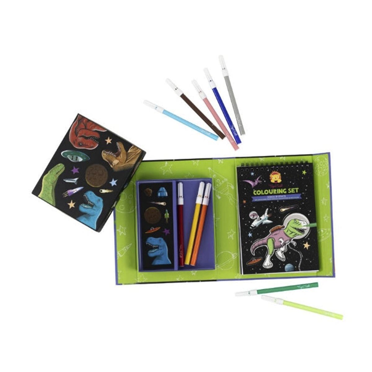 TIGER TRIBE - Set completo para pintar Dinos en el espacio