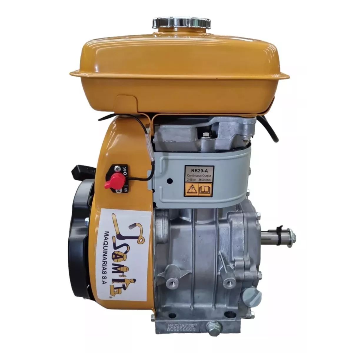 GENERICO - Motor Estacionario Rb Ey20 5hp Para Banco O Similar