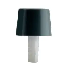 ODIS - Tope Puerta Plástico Cónico - Negro