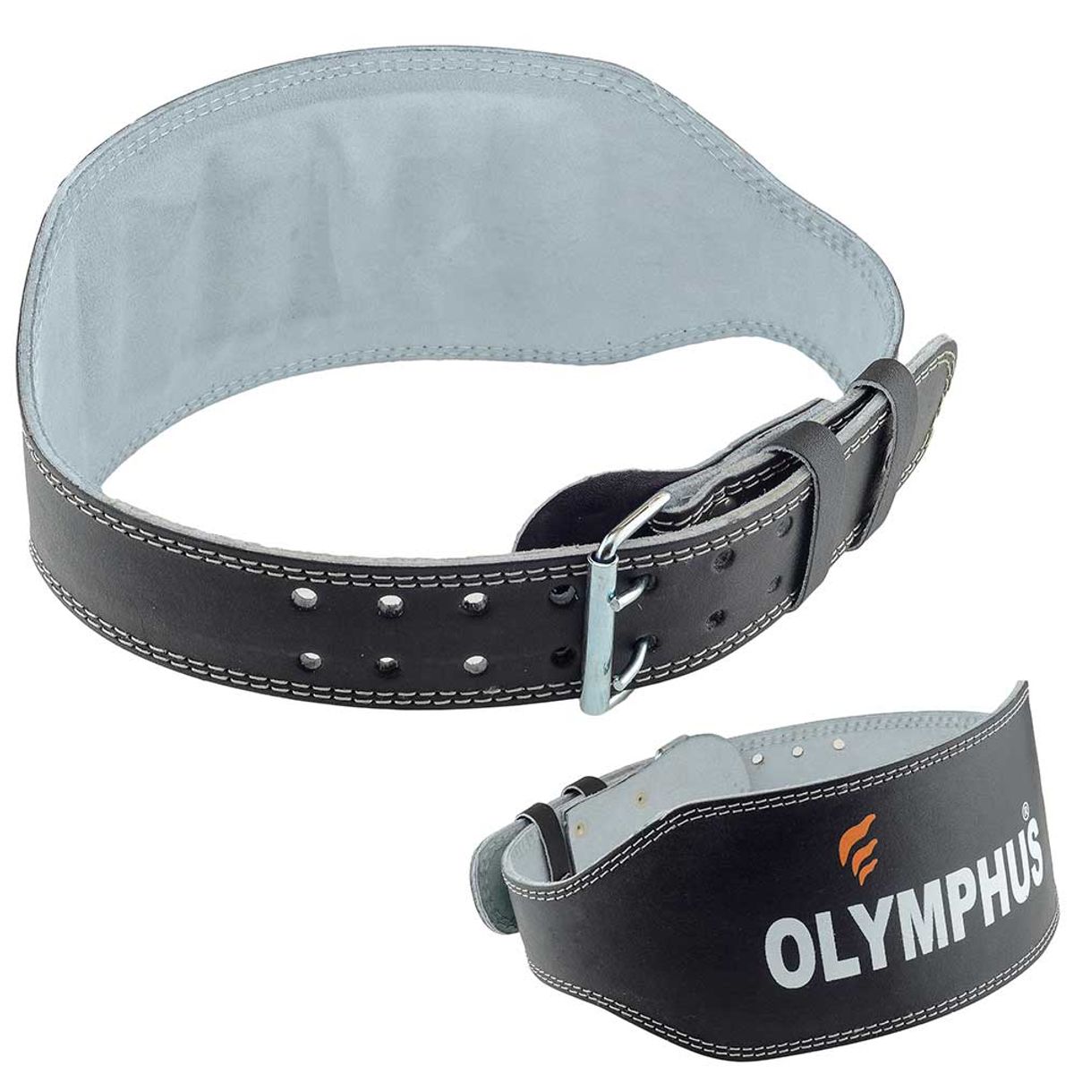 OLYMPUS - Cinturon Levantamiento Pesas Olymphus Ajustable Gym Gimnasio