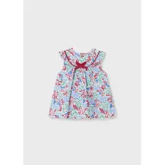 MAYORAL - Vestido estampado Better Cotton recién nacido