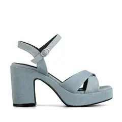 WEIDE - Sandalias Casual Taco Alto Mujer Fiesta Elegante YL86