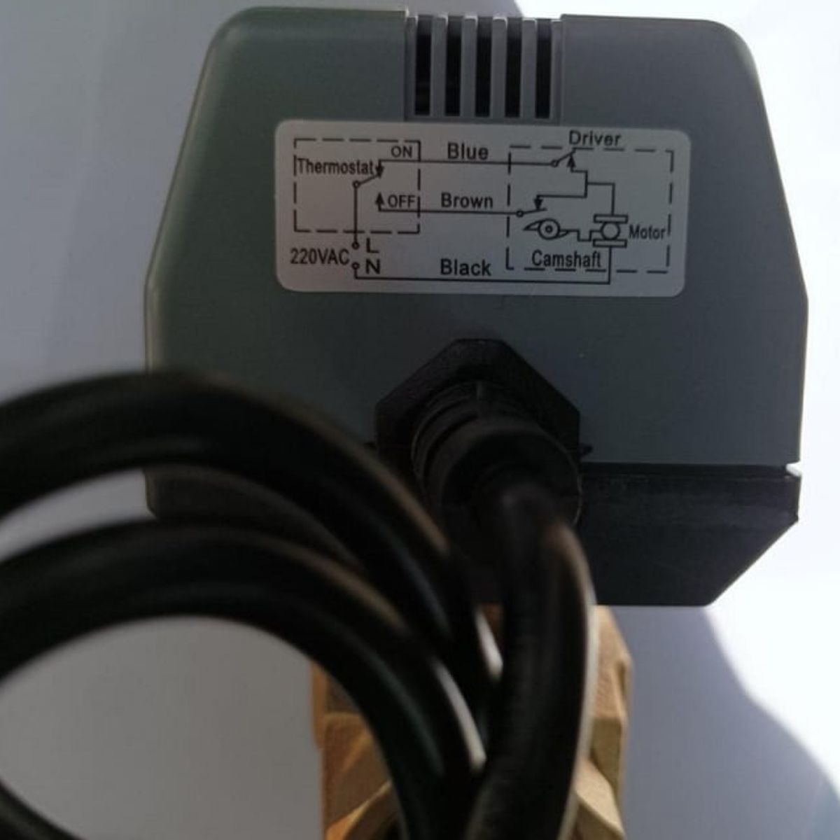 GENERICO - Valvula 1/2" 2 vías para Fancoil