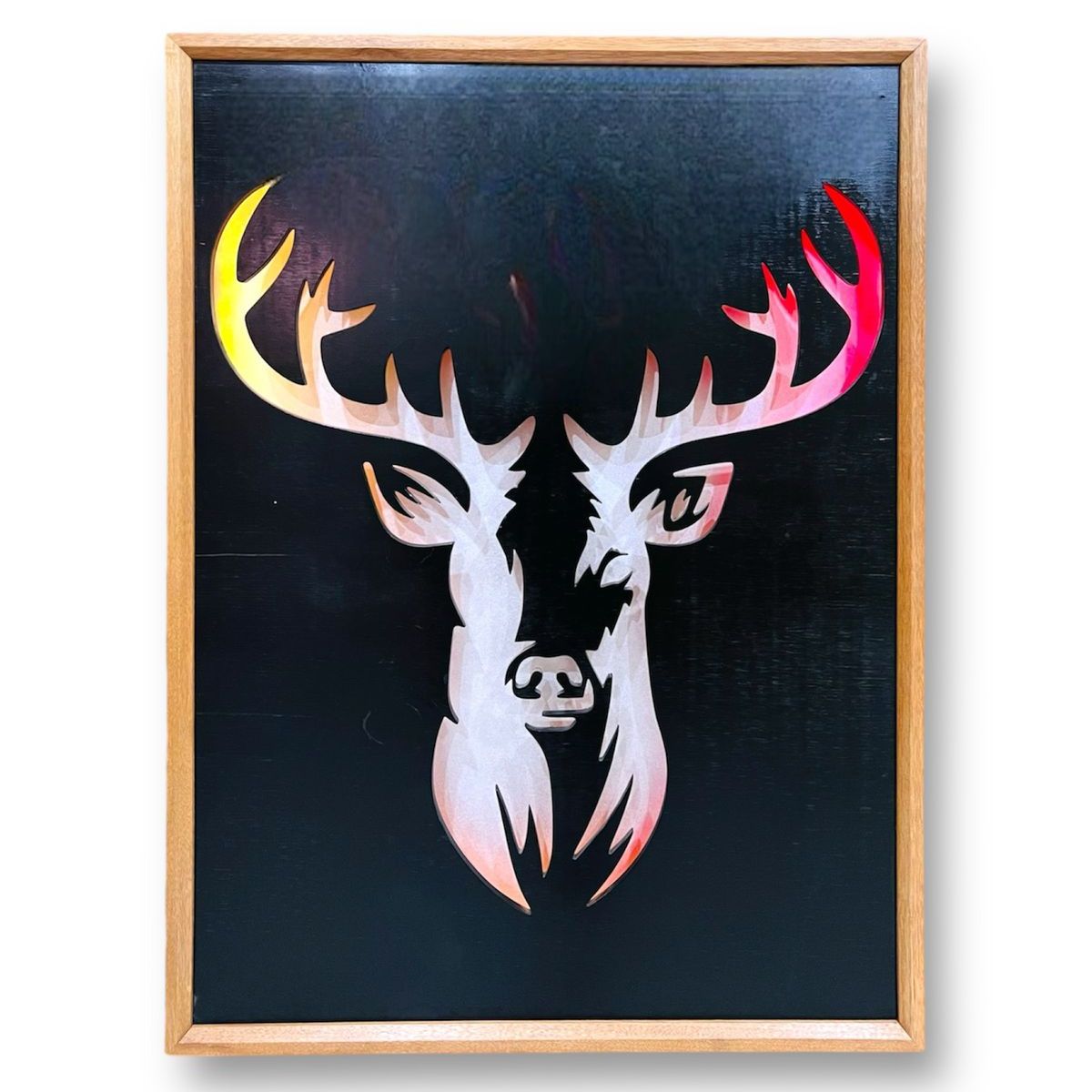 GENERICO - Cuadro retroiluminado modelo Venado