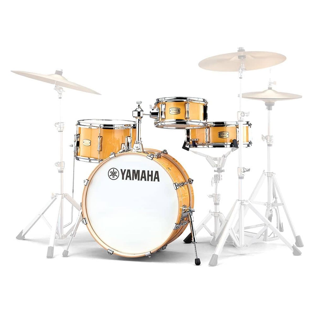 YAMAHA - Shell Pack Stage Custom Hip 4 piezas Natural Wood - Yamaha