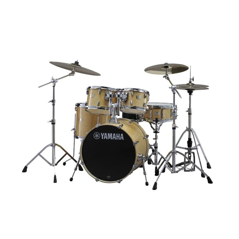 YAMAHA - Set Bateria Stage Custom Birch con bombo 22" Natural Wood