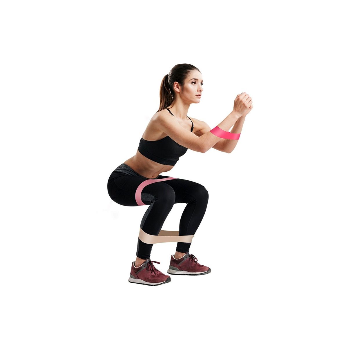 Pack 5 Bandas Elásticas Multicolores Para Entrenamiento - SC, marca GENERICO - Foto 2